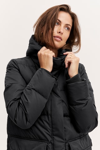 Fransa Winter Coat 'Bella' in Black
