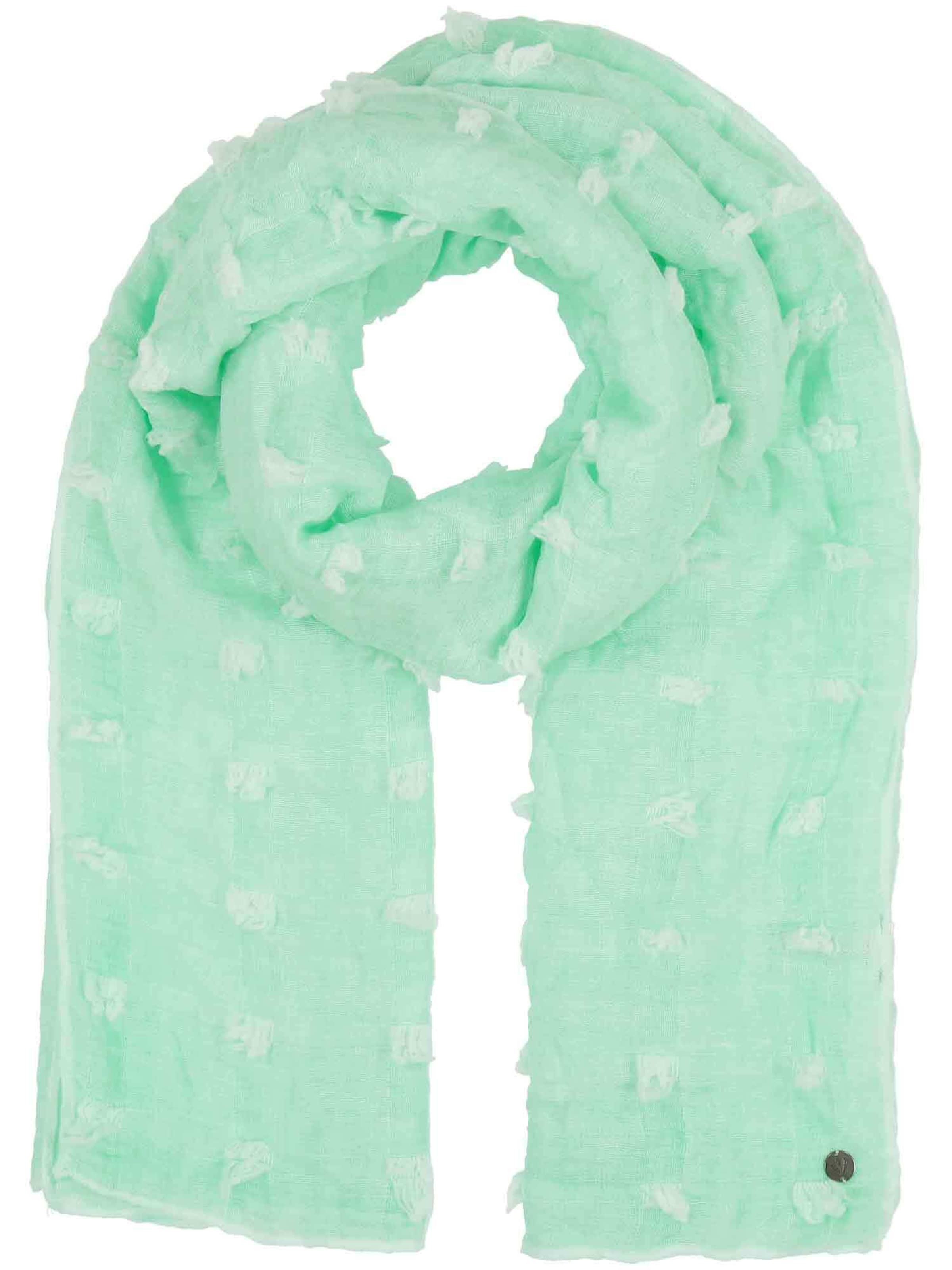 FRAAS Schal in Grün: Vorderseite