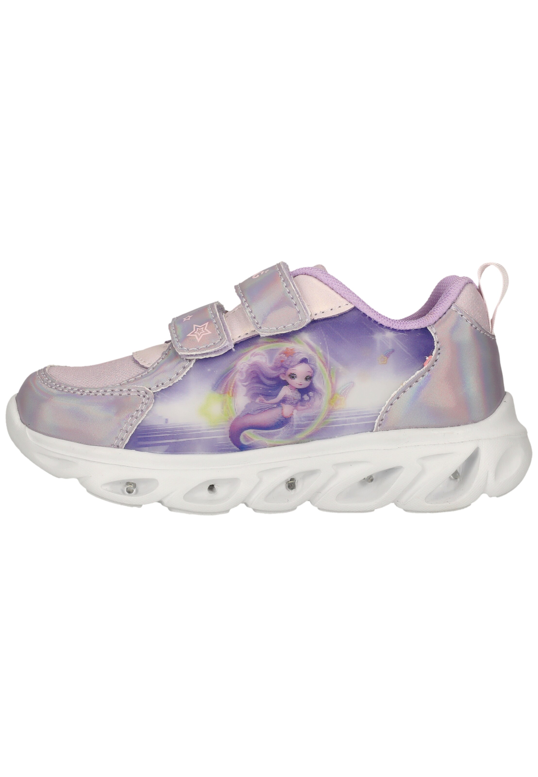 ZigZag Lage schoen 'Ronda' in Lila