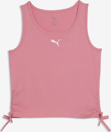 PUMA Top 'Essentials' in Roze: voorkant