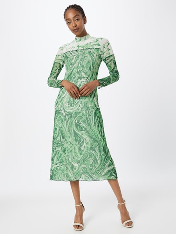 Warehouse Dress 'Jemma' in Green: front