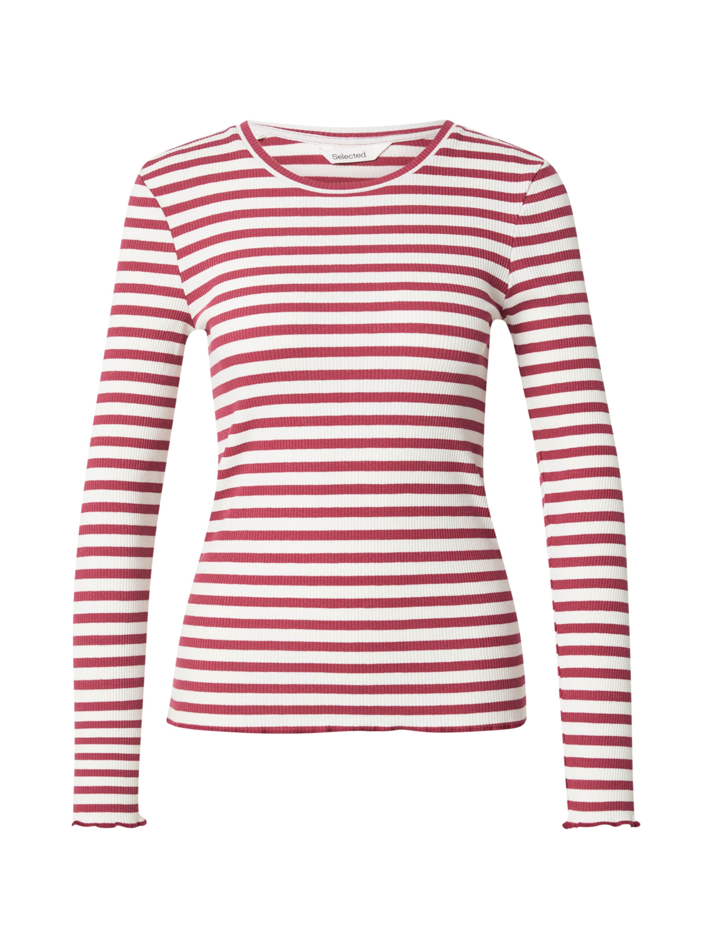 raudona SELECTED Marškinėliai 'SLFANNA': priekis