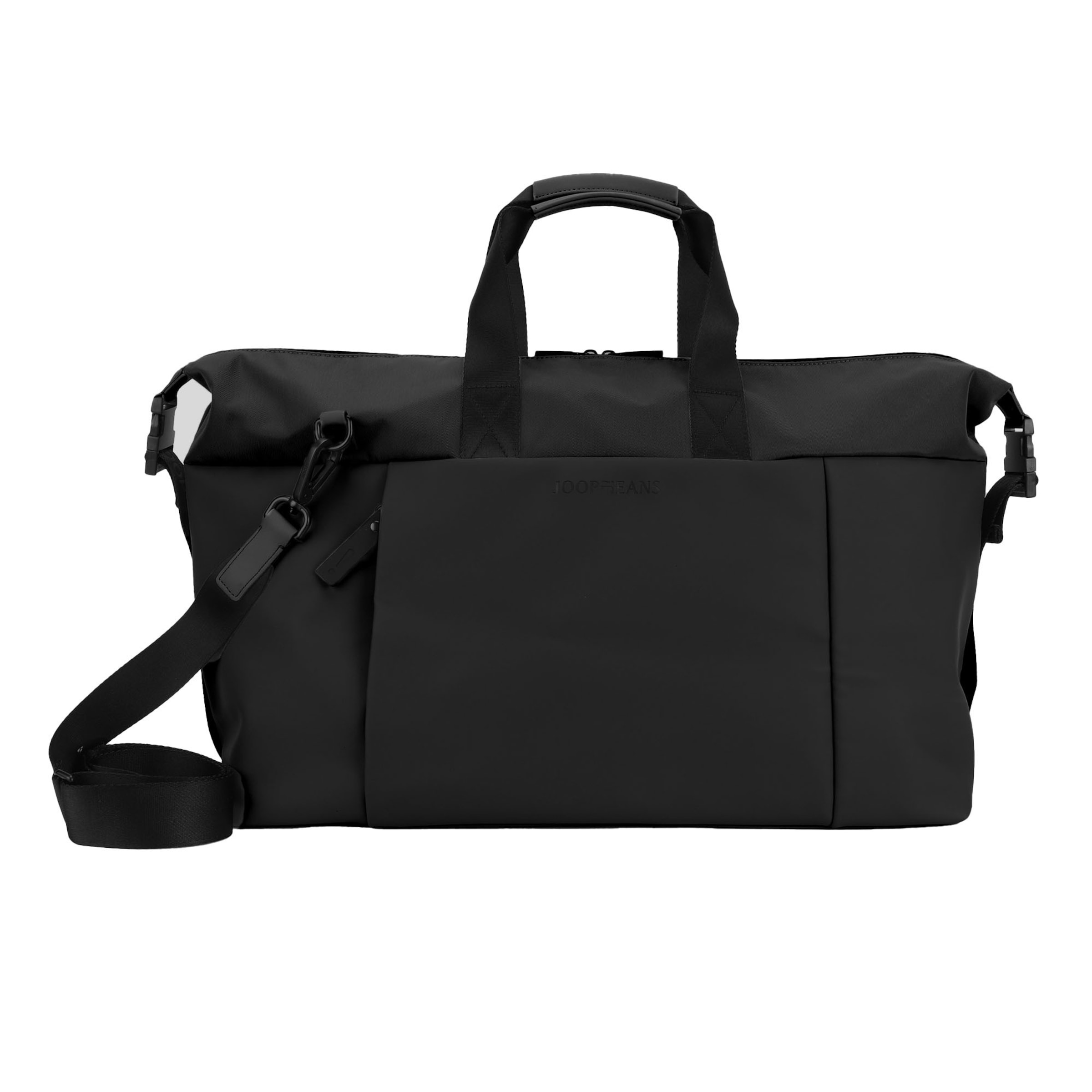 JOOP! Jeans Víkendová taška 'Atessa Maik' - Čierna: predná strana