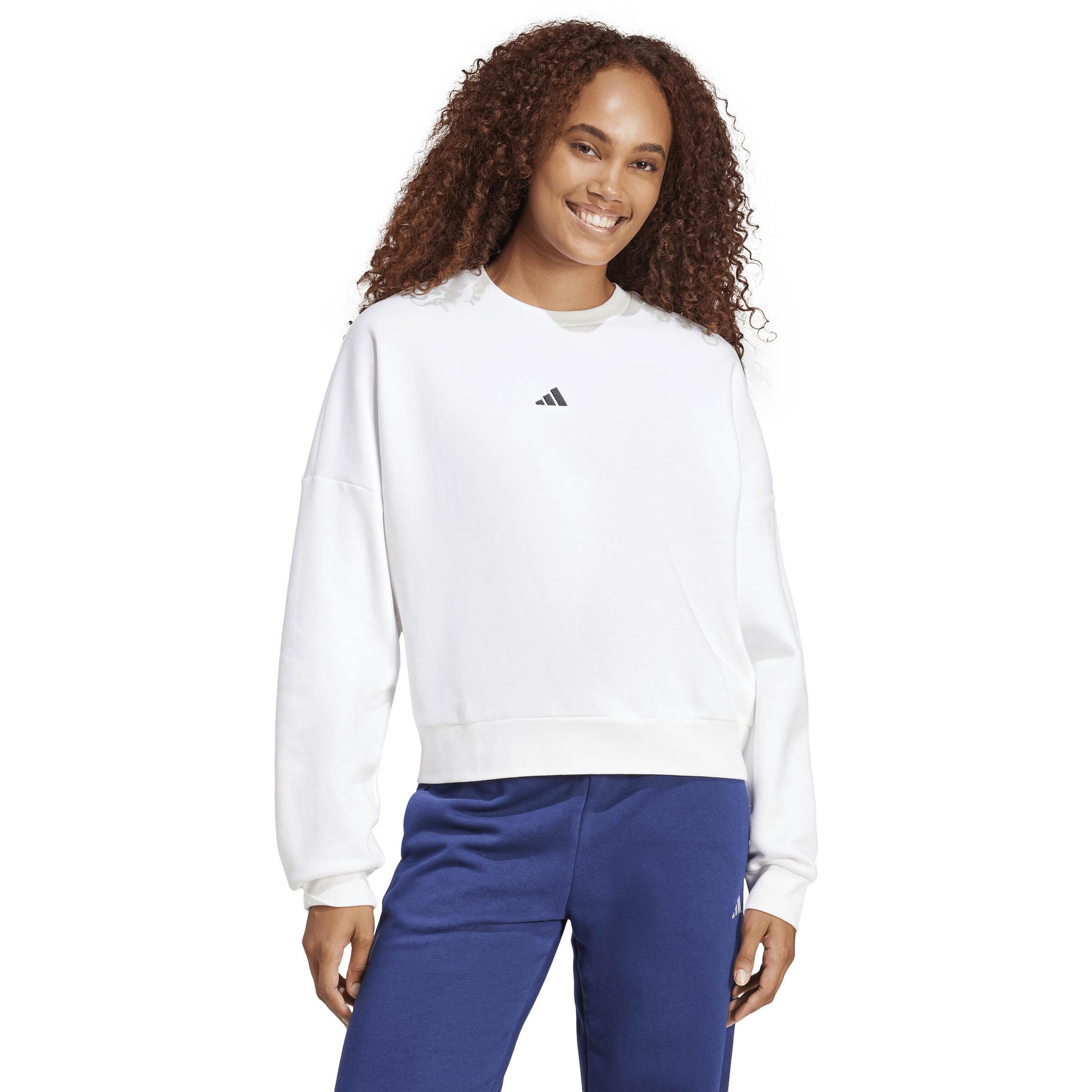 ADIDAS SPORTSWEAR Športová mikina - Biela: predná strana