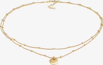 ELLI Halsband 'Geo' i guld: framsida