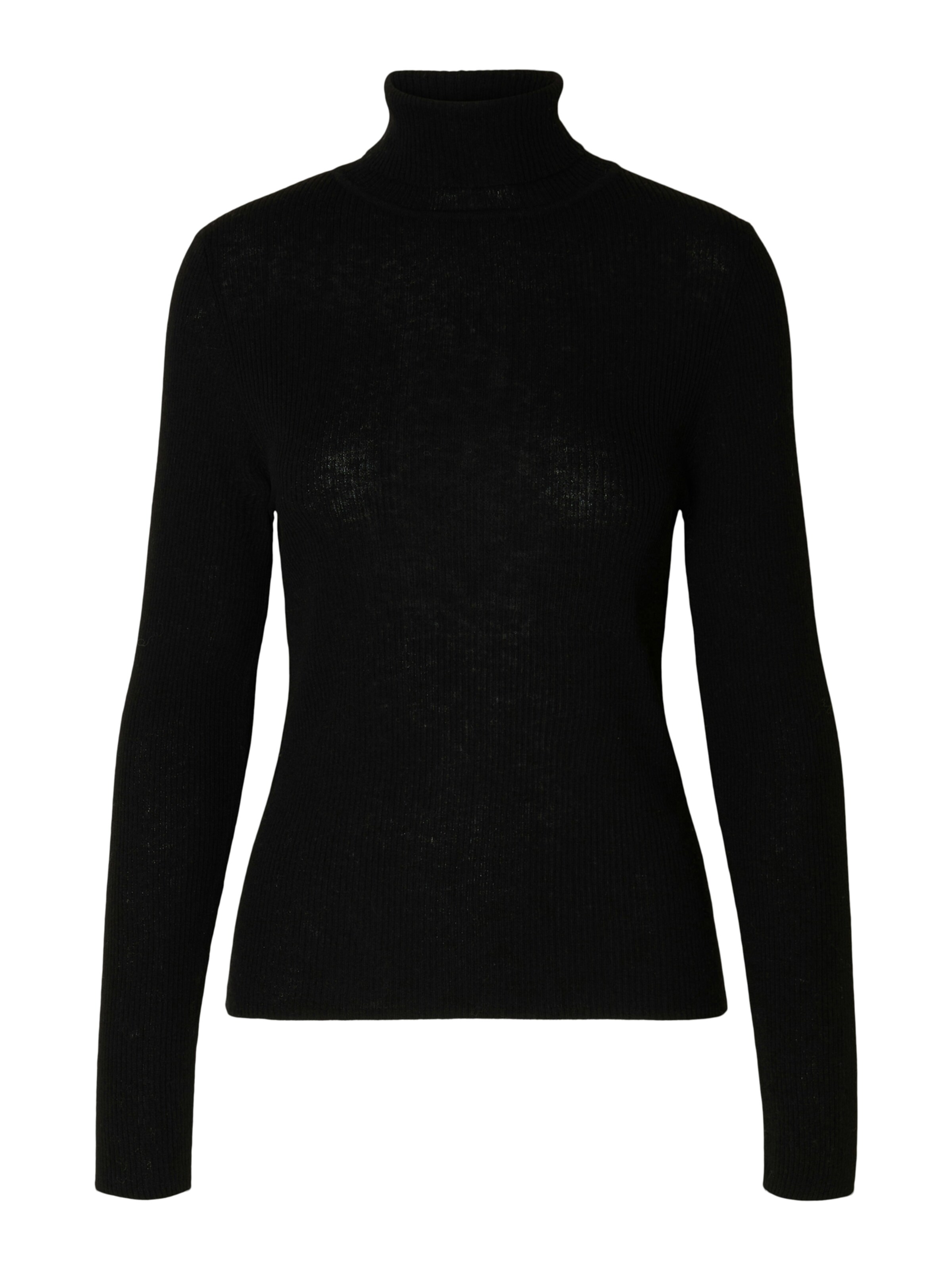 Pulover 'SLFIngrid' de la SELECTED pe negru: față