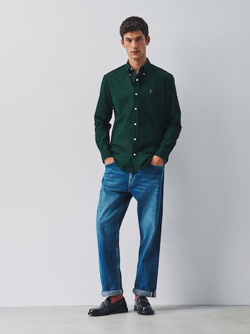 Slim fit Camicia di Next in verde