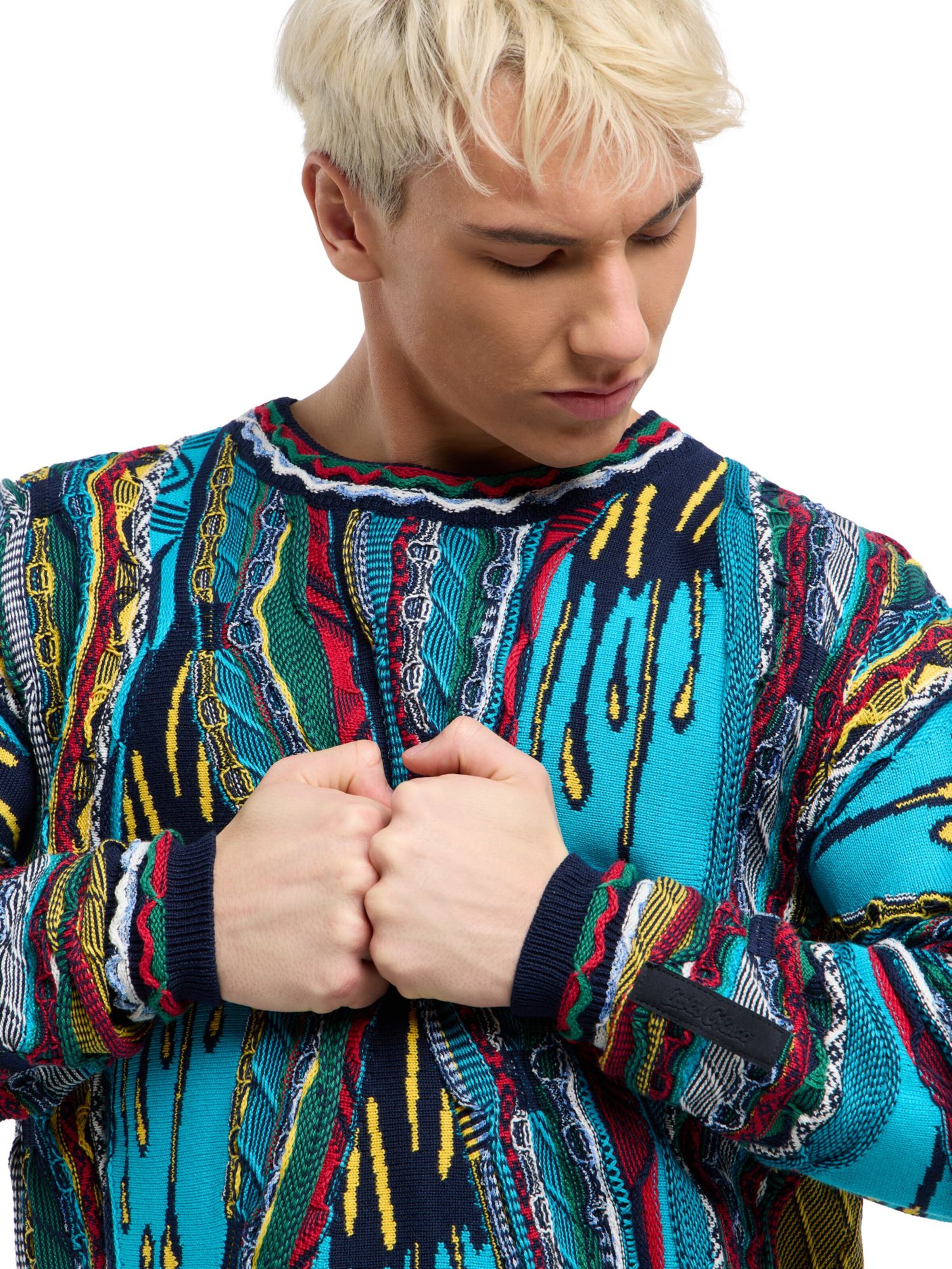 Carlo Colucci Sweater 'Ernandes' in Mixed colours