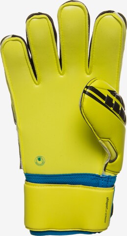 UHLSPORT Athletic Gloves 'Speed Up' in Yellow