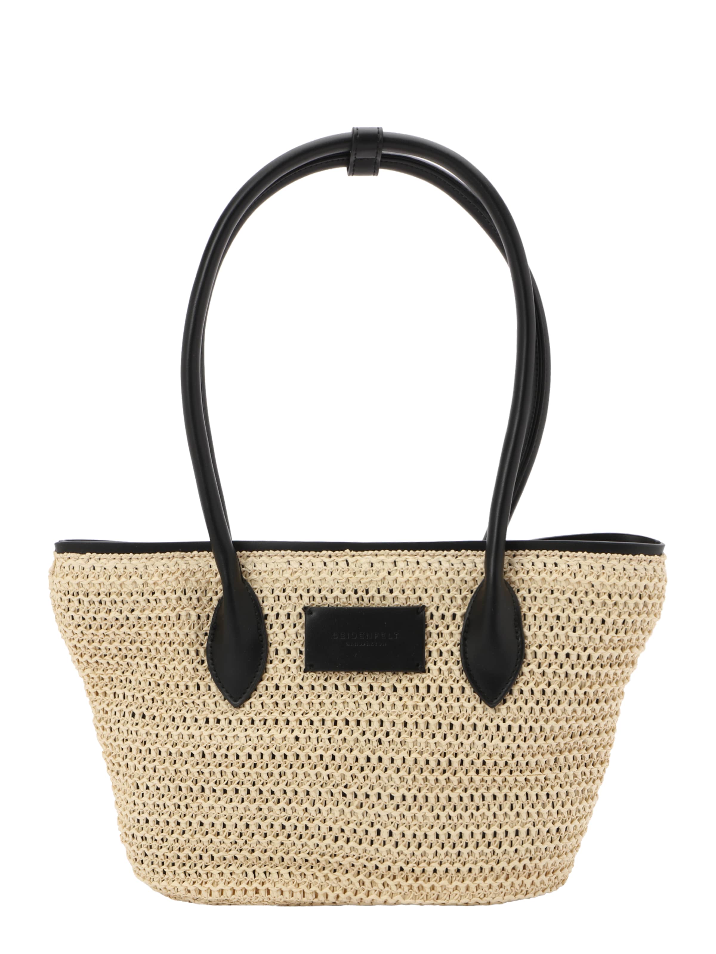 SeidenfeltShopper torba 'Savonlinna Tulip' - bež boja: prednji dio