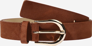 BOSS - Cinturón 'Carol' en marrón: front