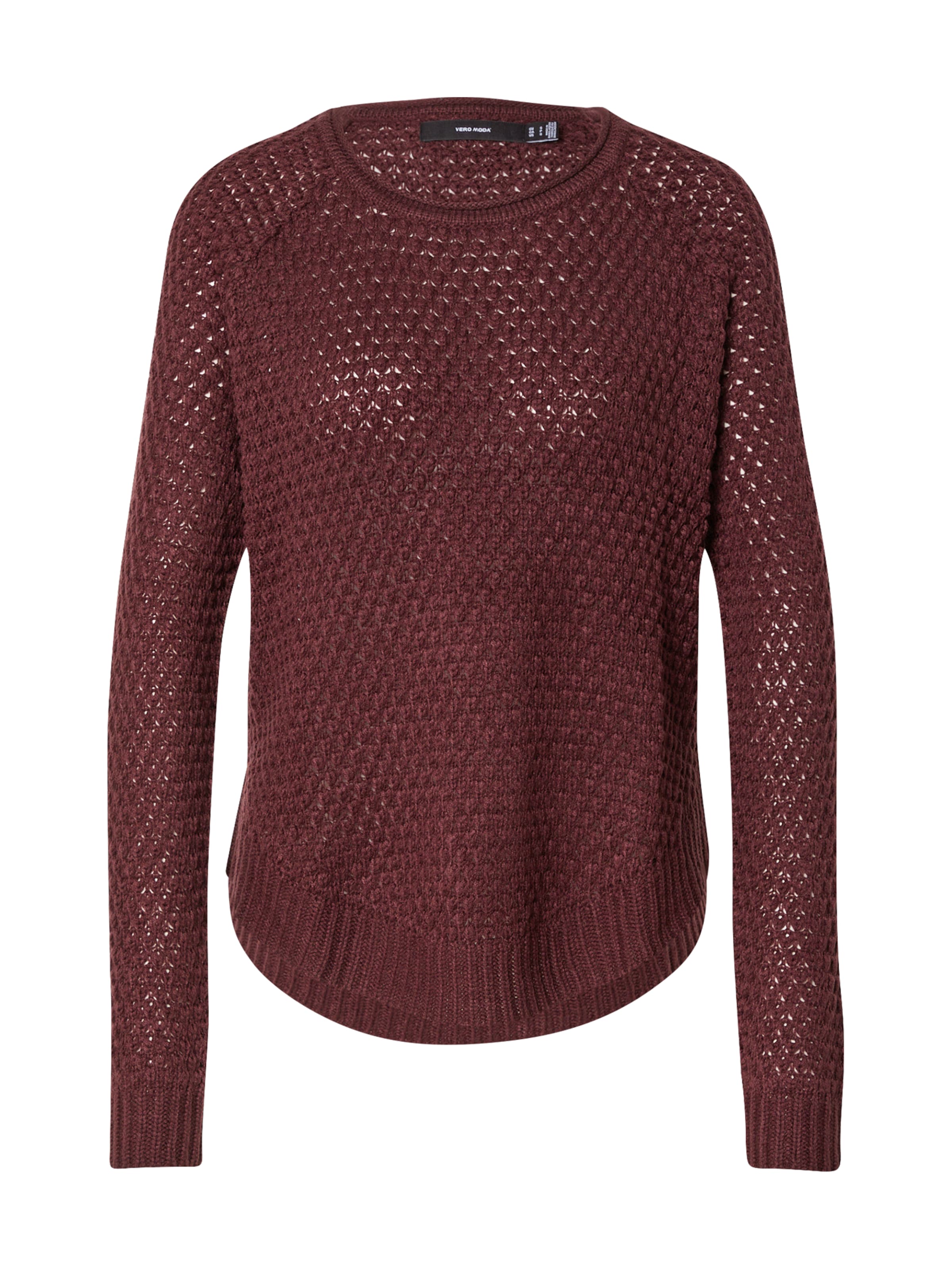VERO MODA Sweater 'Esme' in Burgundy 
