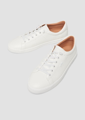 s.Oliver Platform trainers in White