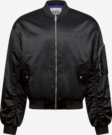 Young Poets Between-season jacket 'Axl' in Black: front