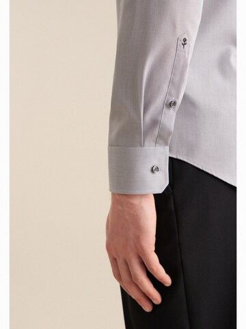 Coupe slim Chemise business SEIDENSTICKER en gris