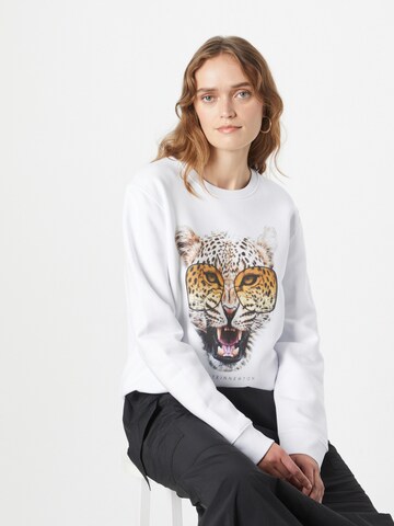 Sweat-shirt 'Klara Geist' EINSTEIN & NEWTON en blanc : devant