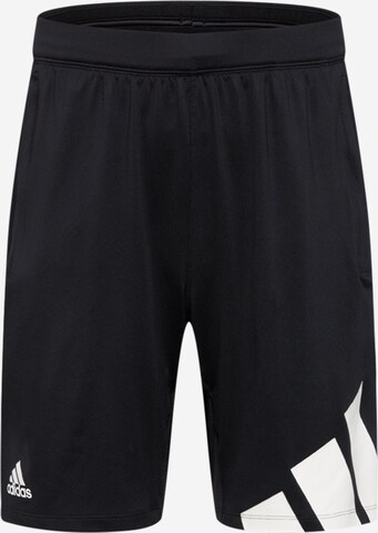 ADIDAS PERFORMANCE - Pantalón deportivo en negro: frente