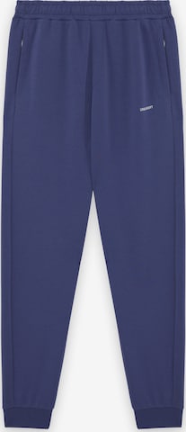 Effilé Pantalon 'Ergonomic Seam' Lyle & Scott en bleu : devant