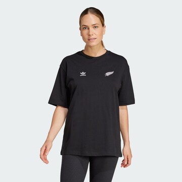 ADIDAS PERFORMANCE Functioneel shirt 'All Blacks Essentials' in Zwart: voorkant