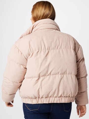 Missguided Plus Jacke in Pink