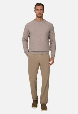 Boggi Milano Slimfit Hose in Beige: Vorderseite