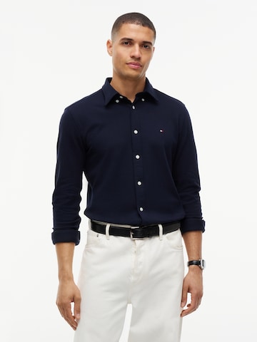 TOMMY HILFIGER - Ajuste estrecho Camisa en azul: frente