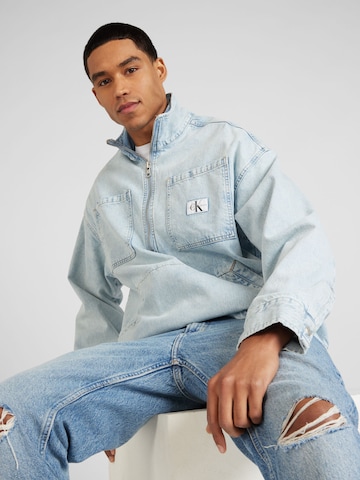 Calvin Klein Jeans Overgangsjakke i blå