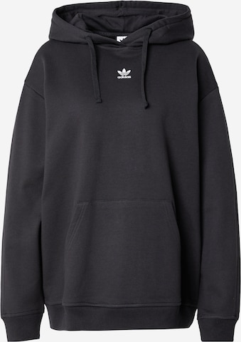 Felpa 'Essentials' di ADIDAS ORIGINALS in nero: frontale