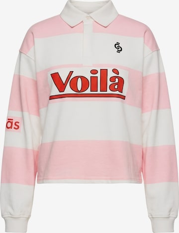 Crās Koszulka ' Sistacras ' w kolorze różowy: przód