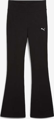 PUMAregular Sportske hlače 'Essentials' - crna boja: prednji dio