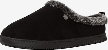 s.Oliver Slippers in Black: front