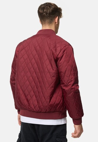 INDICODE JEANS Between-Season Jacket 'Novak' in Red