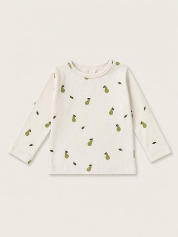 T-Shirt 'Longsleeve rib t-shirt ∼ Pear fall' LouieLouie en vert : devant