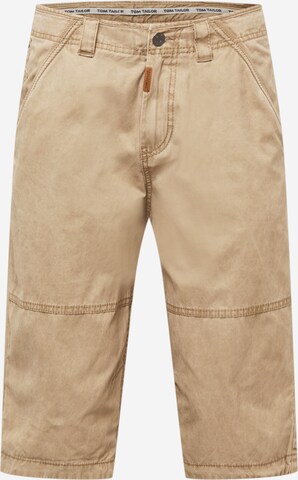 TOM TAILOR Chino Pants 'Max' in Beige: front