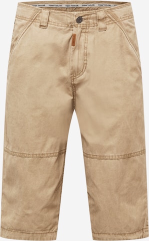 TOM TAILOR Shorts 'Max' in Beige: front