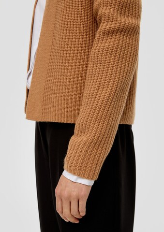 Cardigan s.Oliver BLACK LABEL en marron