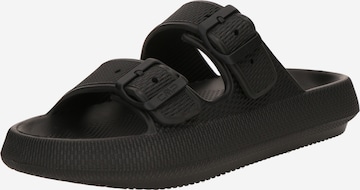 Claquettes / Tongs CMP en noir : devant