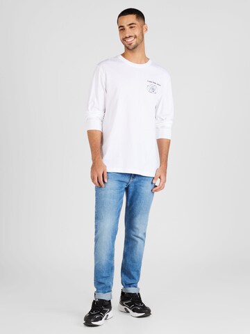 Calvin Klein Jeans - Camisa 'FUTURE' em branco