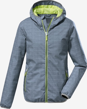 KILLTEC Outdoor Jacket in Blue: front