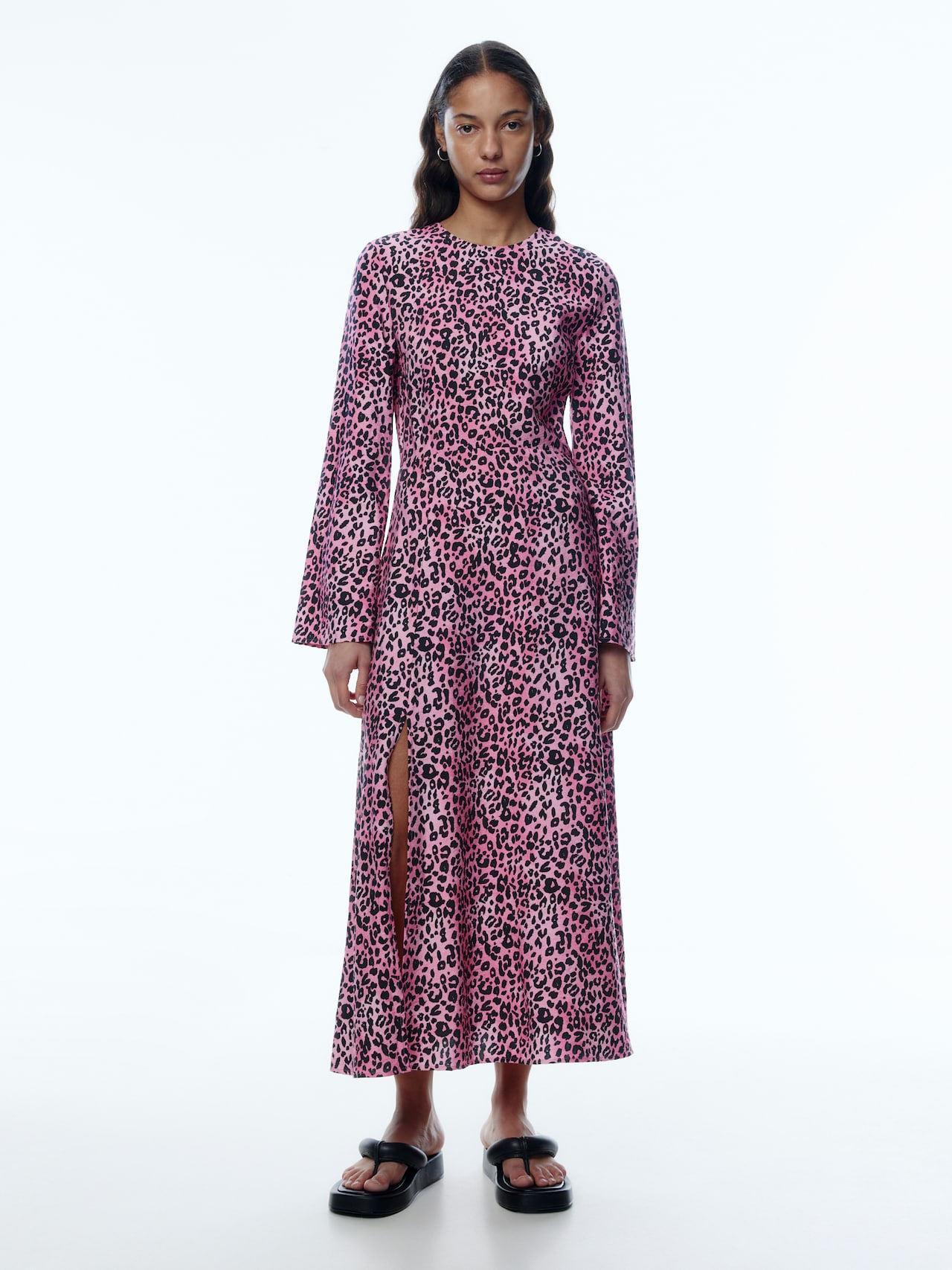 EDITED Producten Jurk 'Aurea' Pink