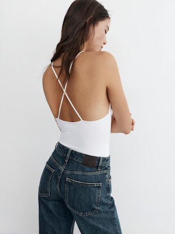 Pull&Bear T-shirtbody i vit