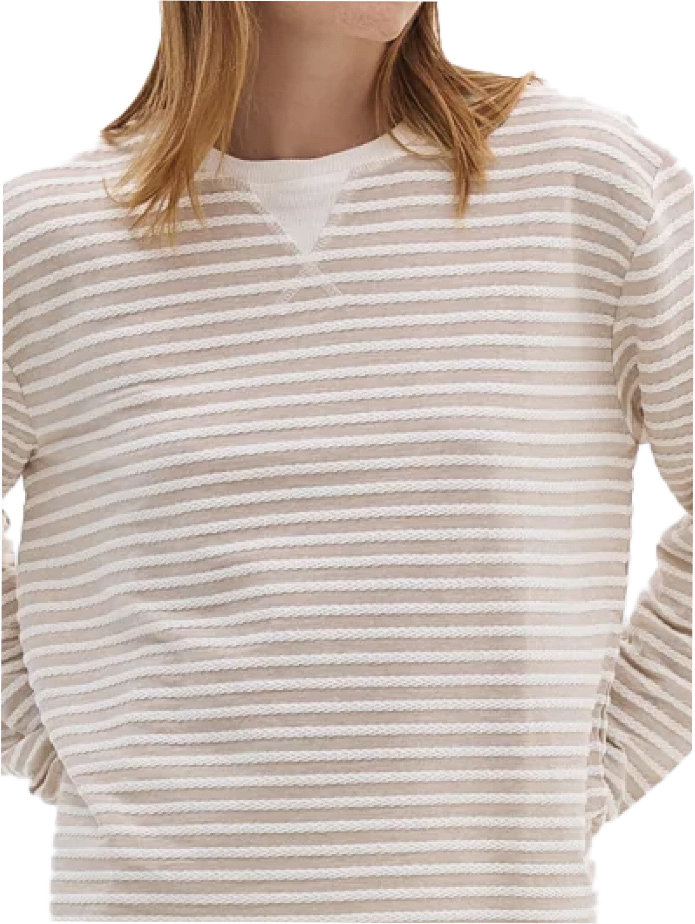 No Matter What Sweatshirt in Beige