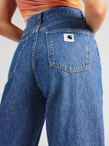 Carhartt WIP Wide Leg Jeans 'Jane' i blå