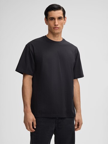 STRELLSON T-Shirt 'Rosso' in Schwarz: Vorderseite