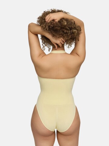 Body modelant 'Neckholder Bodysuit mit Slip' cfab (formerly creamy fabrics) en jaune