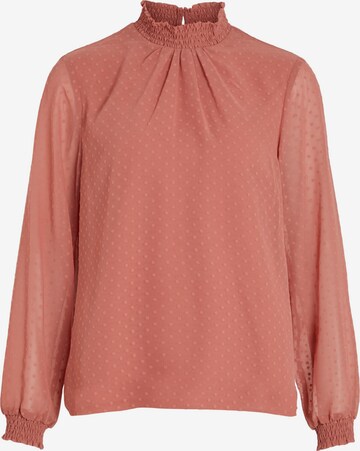 VILA Blouse 'Dobby' in Roze: voorkant