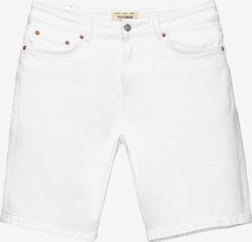 Pull&Bear Slimfit Jeans i hvit: forside