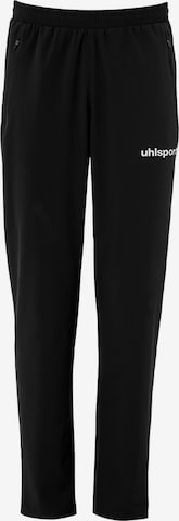 UHLSPORT Regular Sporthose 'Goal 25 Evo' in Schwarz: Vorderseite