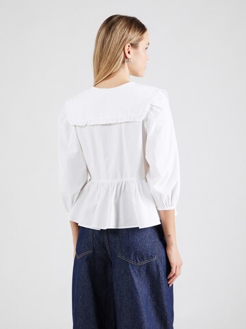 Monki Blouse in White