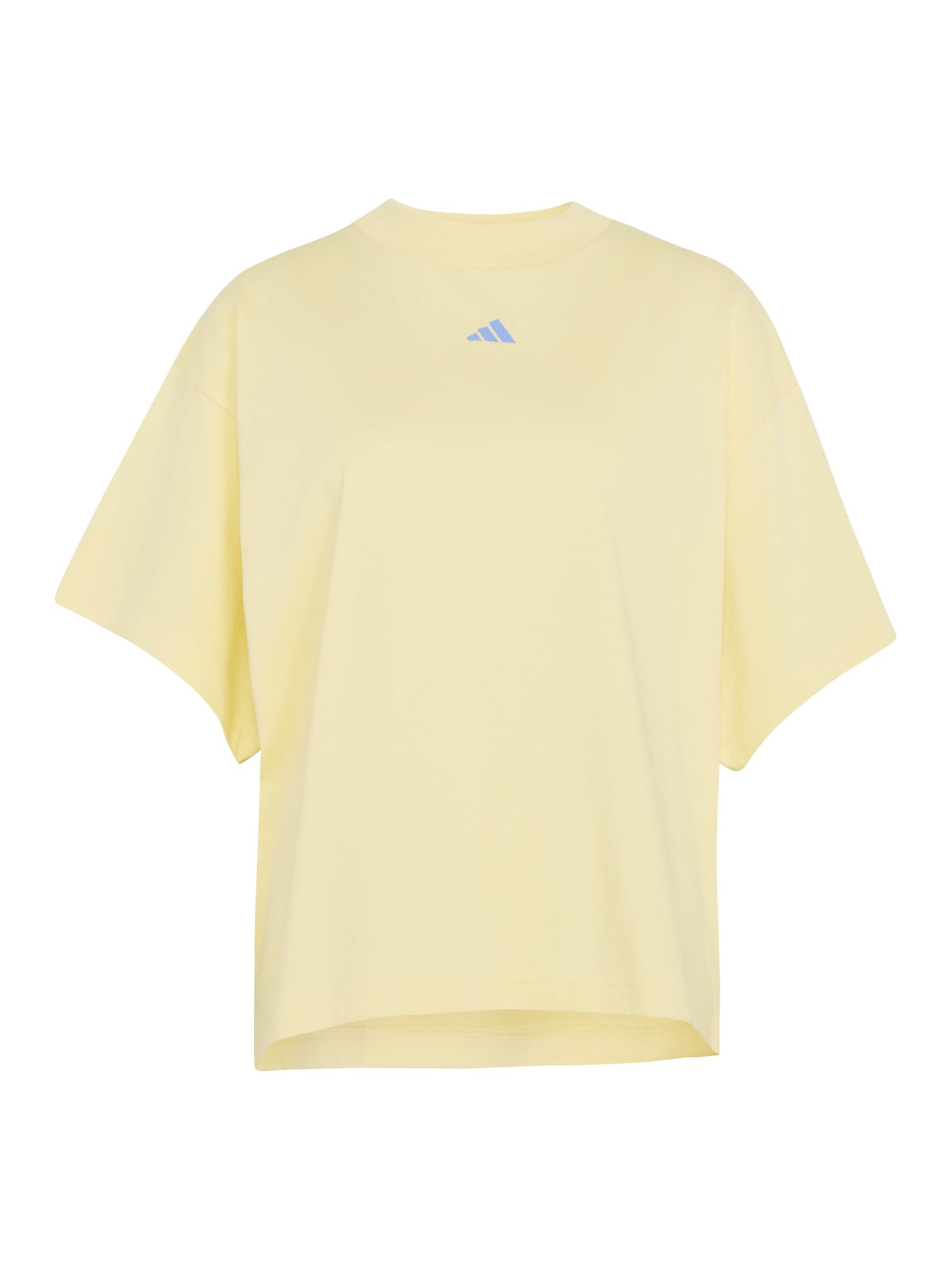 ADIDAS SPORTSWEAR - Camisa funcionais em amarelo: frente